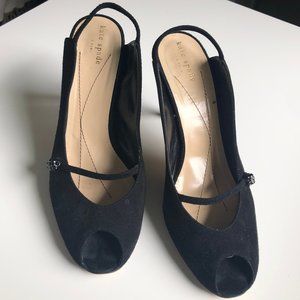 KATE SPADE black heels